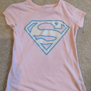 Girls Supergirl T-shirt - size 6